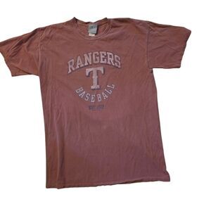 VTG Texas Rangers Large T Shirt Faded Grunge MLB Baseball Fan Y2K 90's